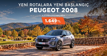 Yeni Rotalara  Yeni Başlangıç Peugeot 2008